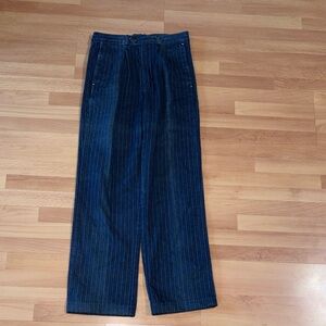 Sergio Valente women’s vintage striped jeans size 28